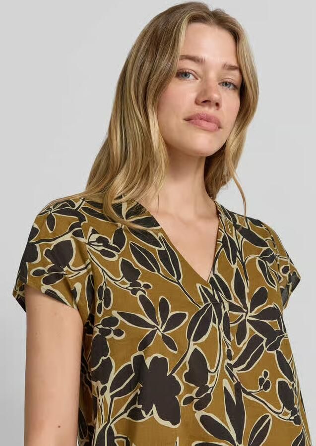 Soyaconcept Knie-lange jurk in all-over look model 'FEODORA'