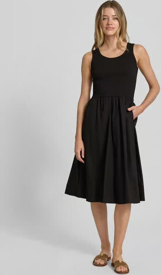 Soyaconcept Knielange jurk in 2-in-1-look - Foto 3