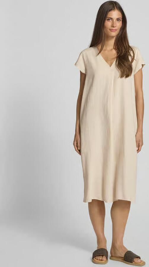 Soyaconcept Knielange jurk van een mix van linnen en viscose model 'Ina' - Foto 3