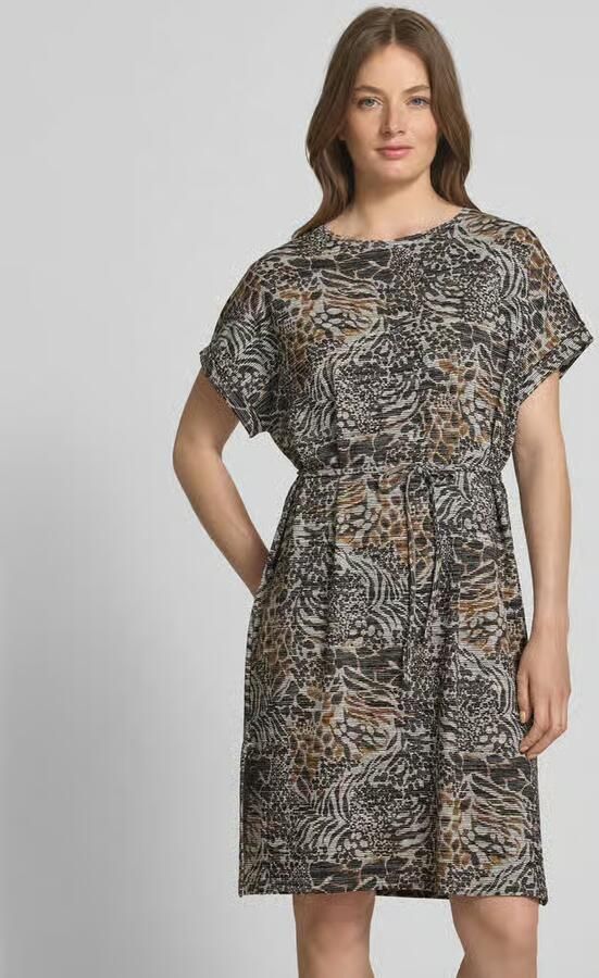 Soyaconcept Knielange jurk van viscosemix model 'Galina' - Foto 3