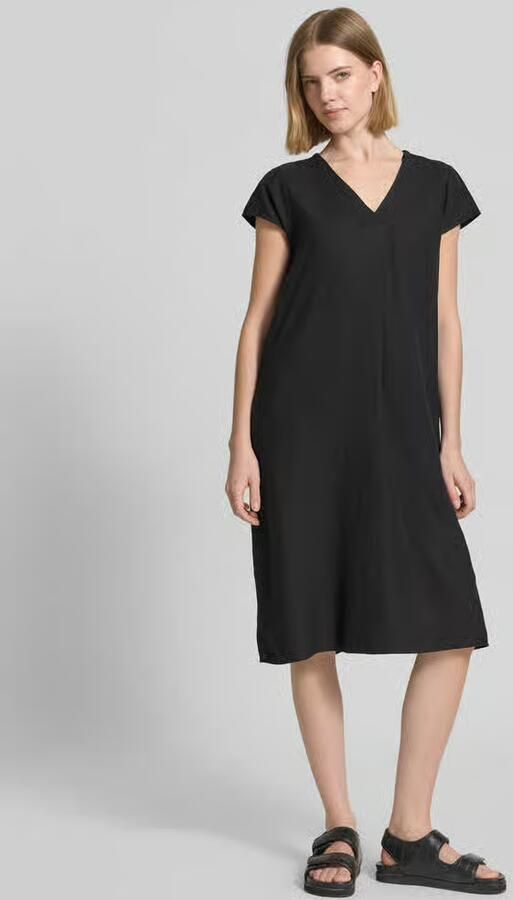 Soyaconcept Knielange jurk van een mix van linnen en viscose model 'Ina' - Foto 2