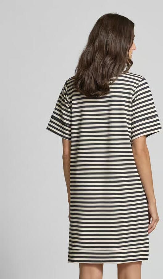 Soyaconcept Knielange sweatjurk met ronde hals model 'BARNI' - Foto 3