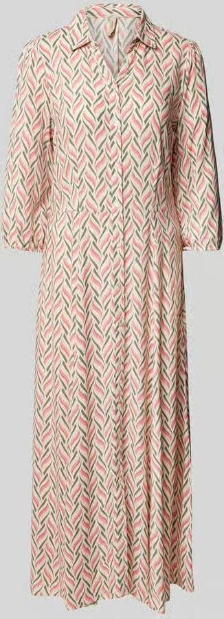 Soyaconcept Midi-jurk met knoopsluiting model 'PENNY' - Foto 4