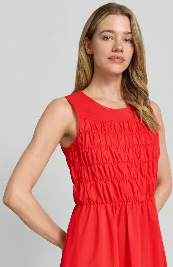 Soyaconcept midi-jurk met V-hals model 'NETTI'