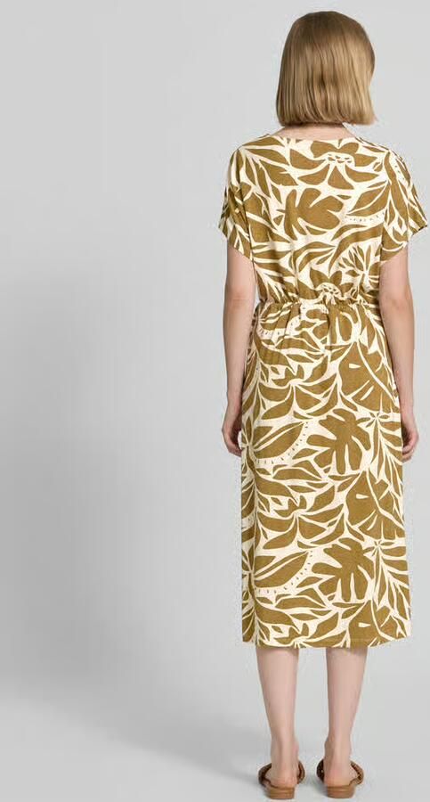 Soyaconcept midi-jurk met trekkoord en V-hals model 'MARICA' - Foto 3