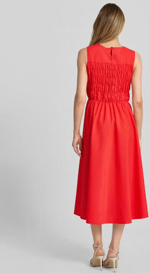 Soyaconcept midi-jurk met V-hals model 'NETTI'