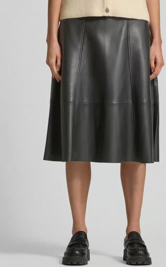 Soyaconcept Midirok in leerlook model 'BECKIE' - Foto 2
