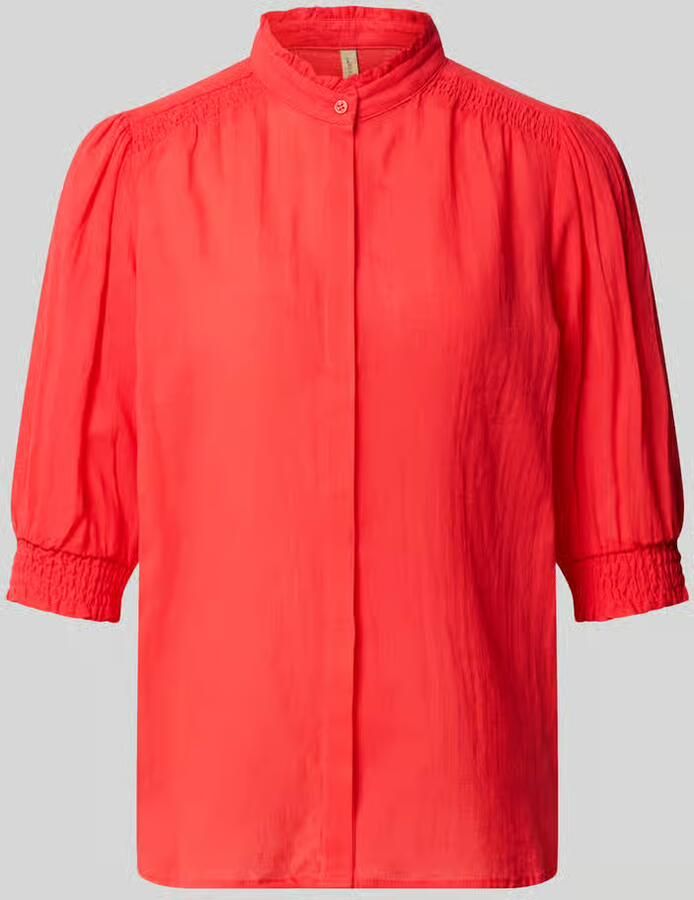 Soyaconcept Overhemdblouse met 3 4-mouwen model 'FABIANA' - Foto 2