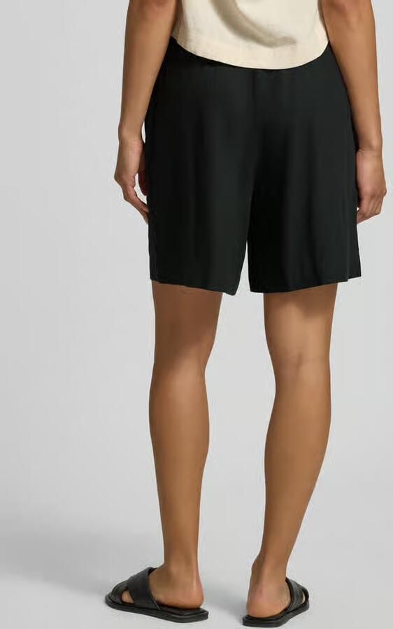 Soyaconcept regular fit bermuda's van mix van linnen en viscose model 'Ina' - Foto 3