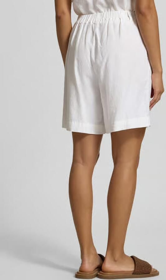 Soyaconcept regular fit bermuda's van mix van linnen en viscose model 'Ina'