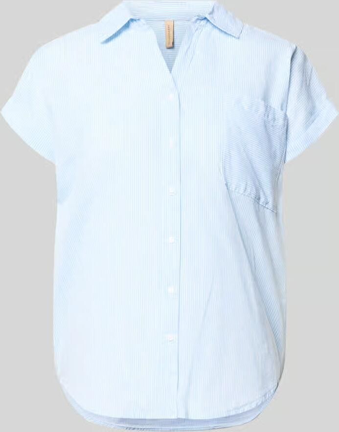 Soyaconcept Regular fit overhemdblouse en kapmouwen model 'DINAH' - Foto 2