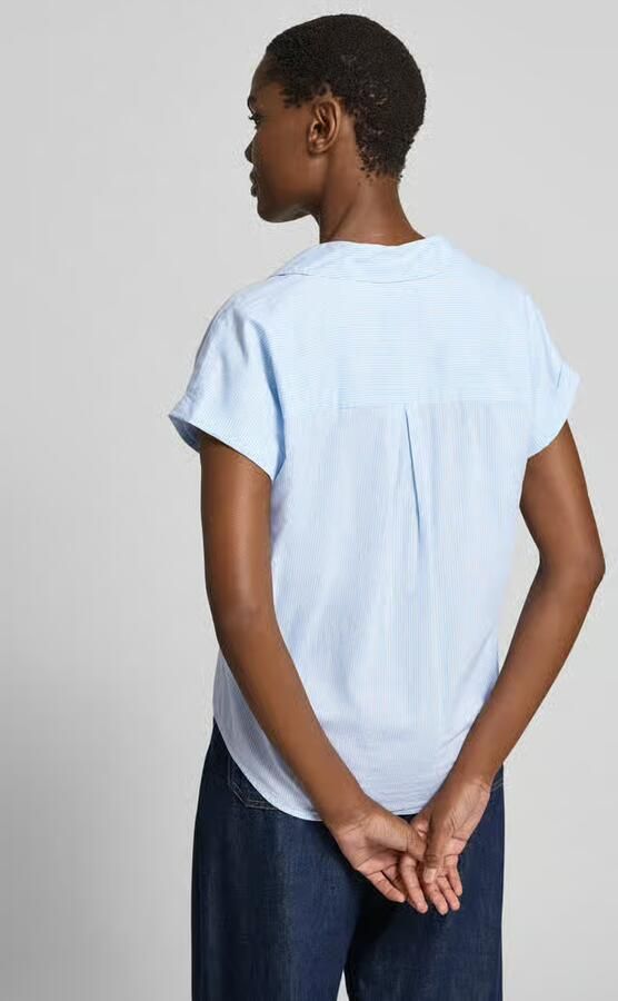Soyaconcept Regular fit overhemdblouse en kapmouwen model 'DINAH'