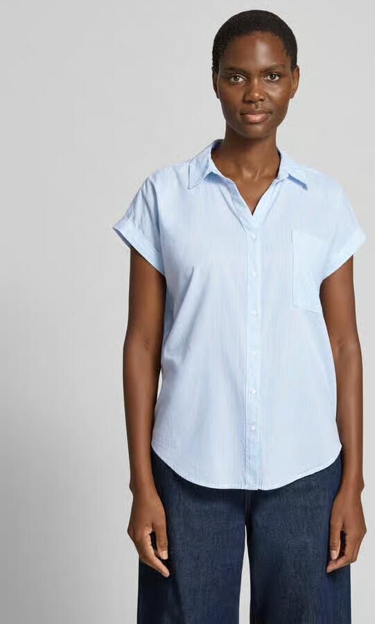Soyaconcept Regular fit overhemdblouse en kapmouwen model 'DINAH' - Foto 4