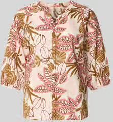 Soyaconcept regular fit blouse met een all-over bloemenmotief