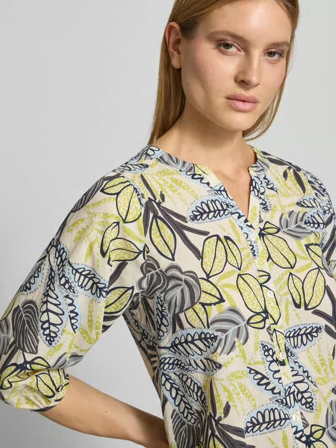Soyaconcept regular fit blouse met een all-over bloemenmotief