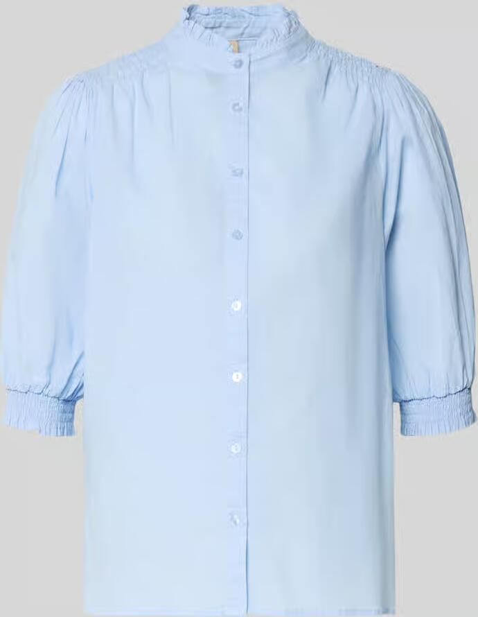 Soyaconcept regular fit blouse met opstaande kraag model 'CALISTE' - Foto 2