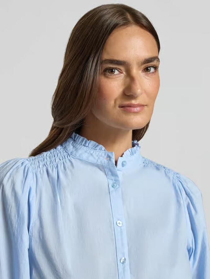 Soyaconcept regular fit blouse met opstaande kraag model 'CALISTE' - Foto 4