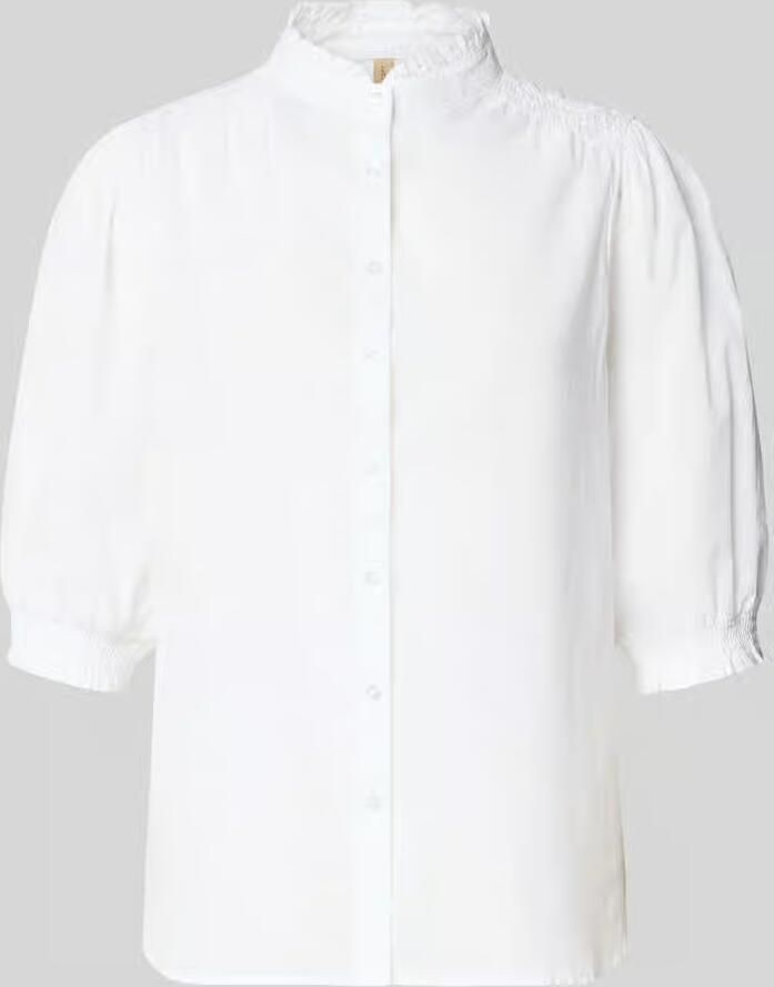 Soyaconcept regular fit blouse met opstaande kraag model 'CALISTE' - Foto 2
