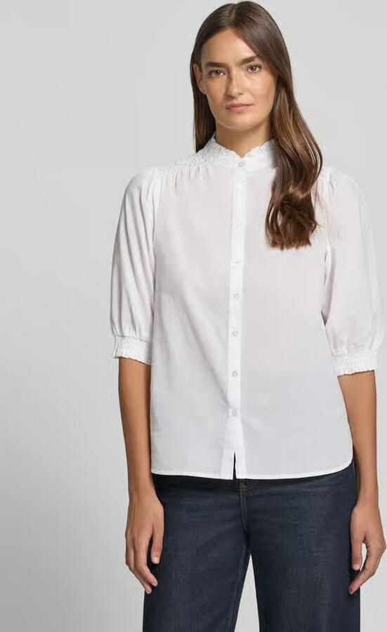Soyaconcept regular fit blouse met opstaande kraag model 'CALISTE' - Foto 7