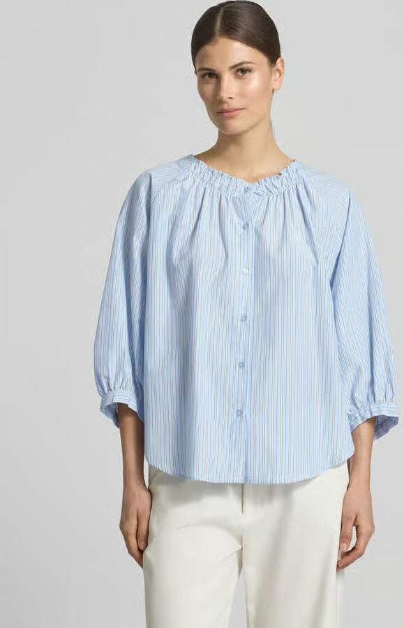 Soyaconcept regular fit blouse met plooien model 'Cassy' - Foto 2