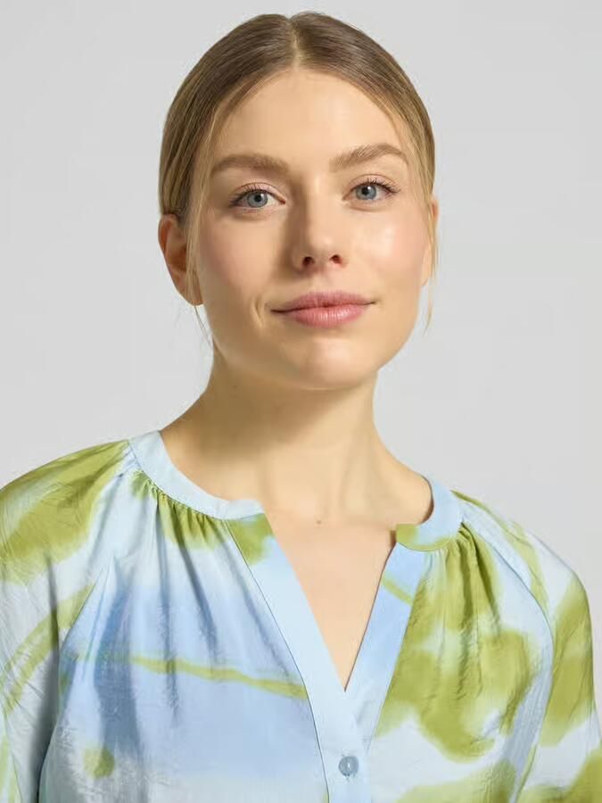 Soyaconcept regular fit blouse met V-hals model 'CATE 2' - Foto 4