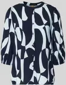 Soyaconcept regular fit blouse van viscose met 3 4-mouw model 'CHANISE'