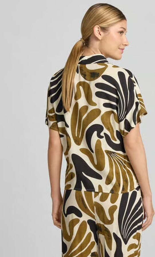 Soyaconcept regular fit blouse van viscose met knoopdetail model 'FELDI' - Foto 3