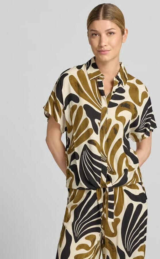 Soyaconcept regular fit blouse van viscose met knoopdetail model 'FELDI' - Foto 2