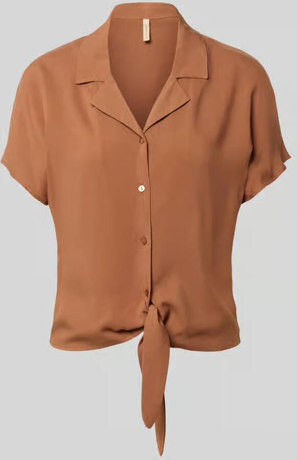 Soyaconcept regular fit blouse van viscose met knoopdetail model 'RADIA' - Foto 2