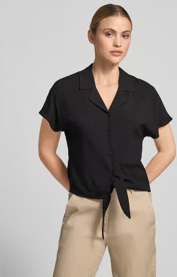 Soyaconcept regular fit blouse van viscose met knoopdetail model 'RADIA' - Foto 3