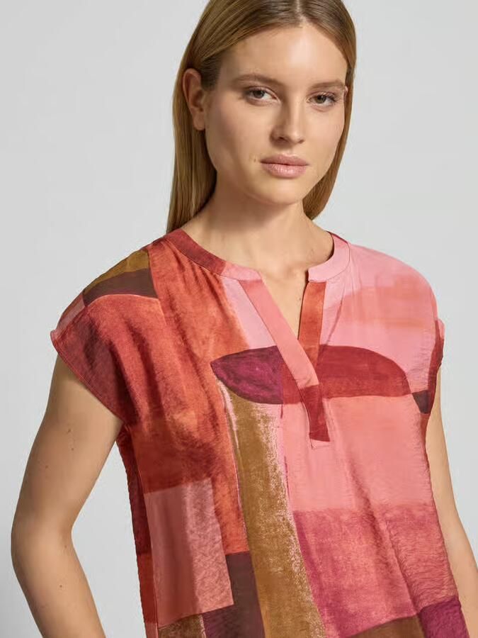 Soyaconcept regular fit blouse van viscosemix model 'Catania'