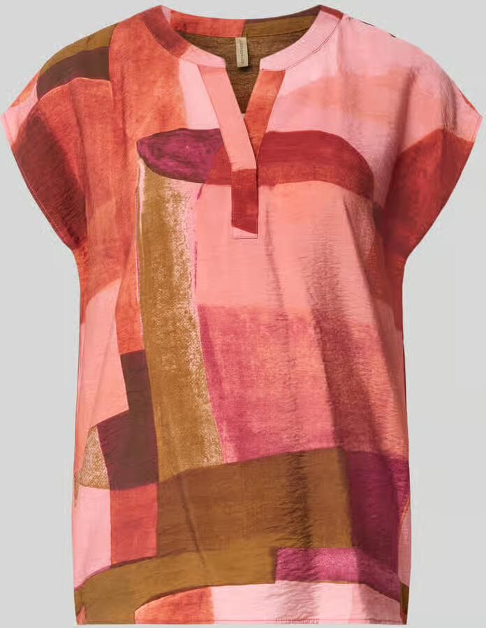 Soyaconcept regular fit blouse van viscosemix model 'Catania' - Foto 2