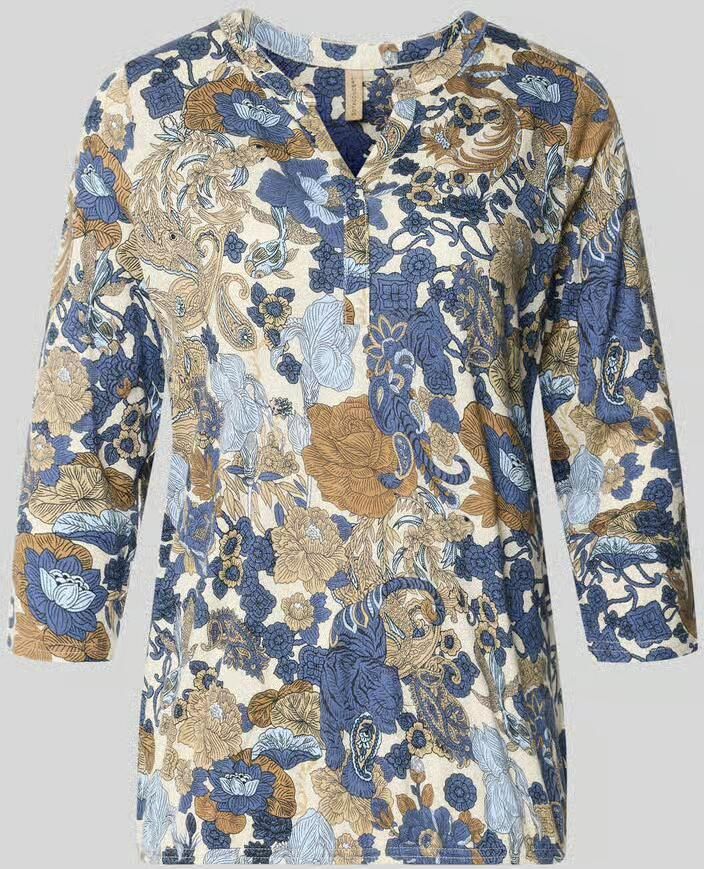 Soyaconcept regular fit blouse van viscosemix model 'Felicity' - Foto 5