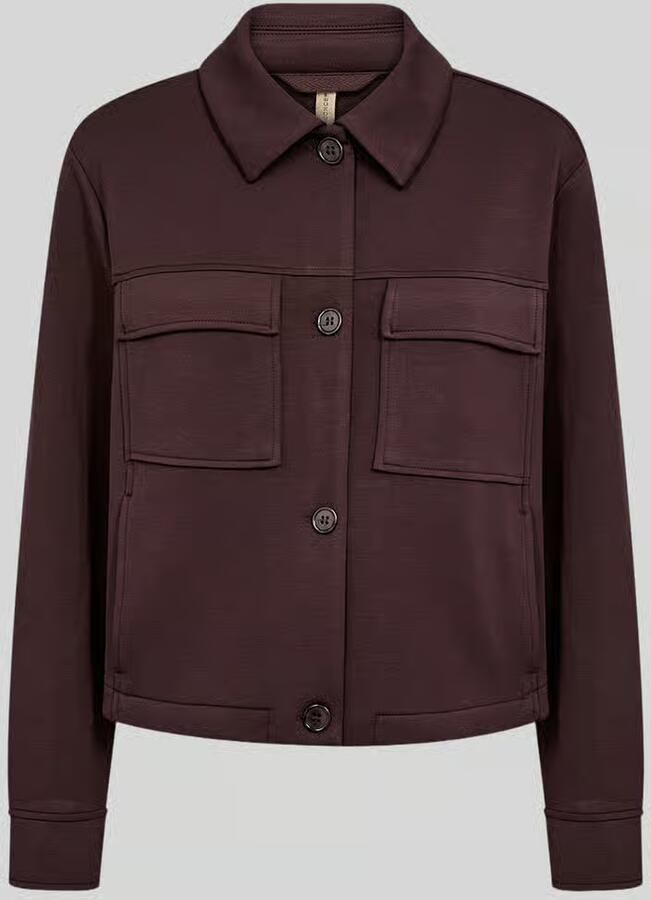 Soyaconcept Regular fit cardigan van modalmix met klassieke kraag - Foto 4