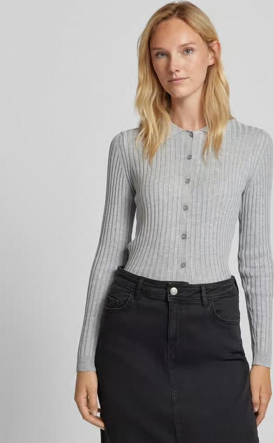 Soyaconcept Regular fit gebreid jack met wol model 'FETIMA' - Foto 2