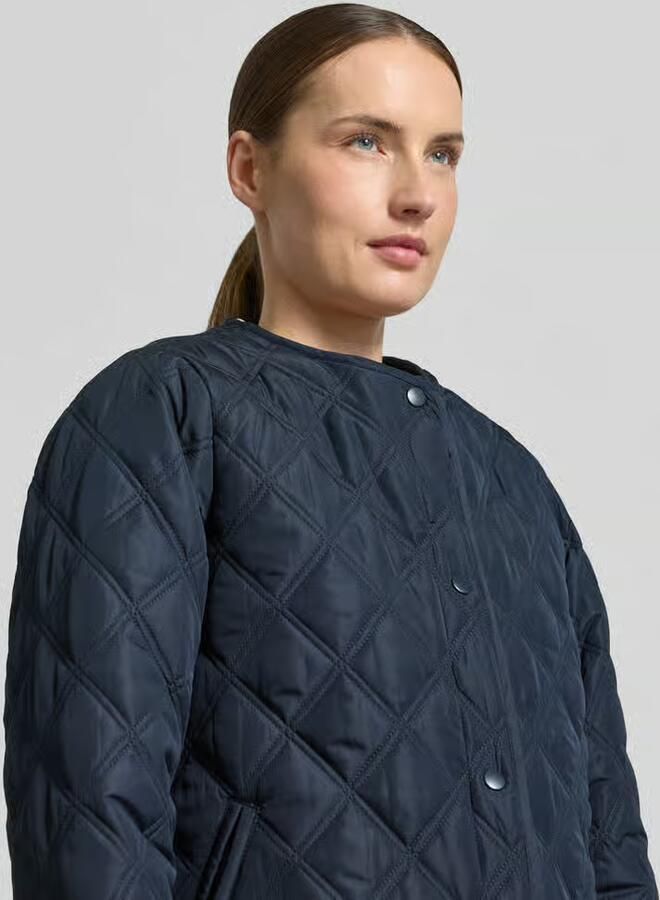 Soyaconcept regular fit jack in stiksels met capuchon model 'Fenya'