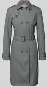 Soyaconcept regular fit lange jas met platte kraag model 'Lora'