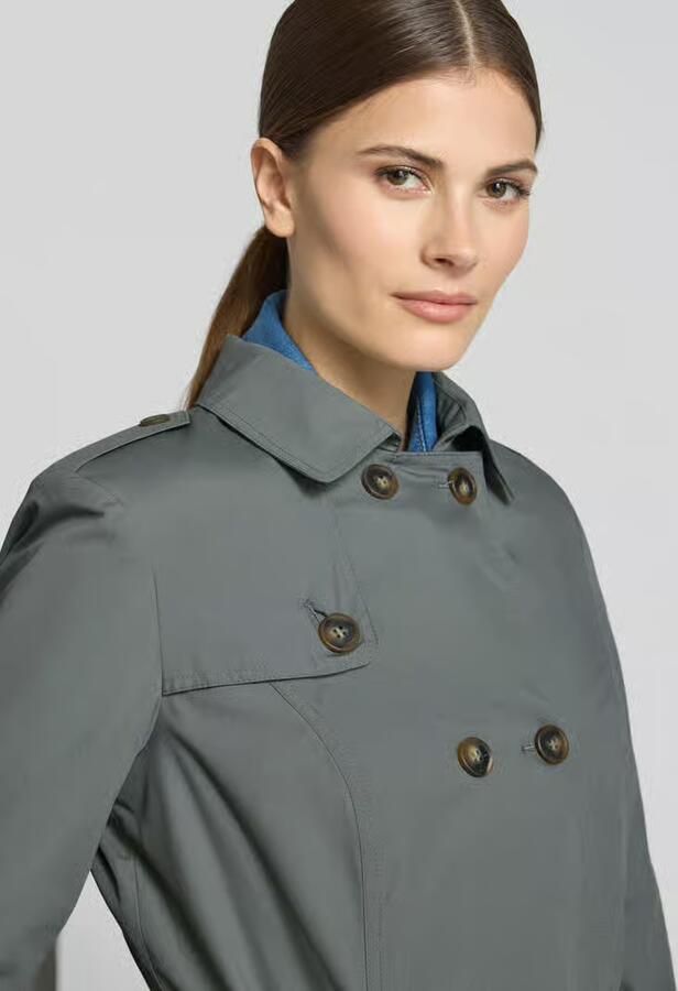 Soyaconcept regular fit lange jas met platte kraag model 'Lora' - Foto 1