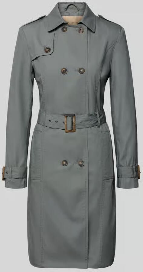Soyaconcept regular fit lange jas met platte kraag model 'Lora' - Foto 2