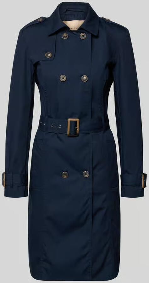 Soyaconcept regular fit lange jas met platte kraag model 'Lora' - Foto 2