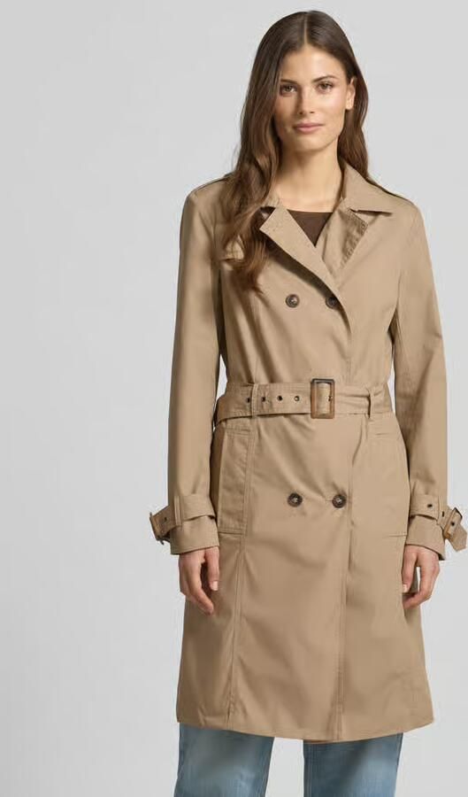 Soyaconcept regular fit lange jas met platte kraag model 'Lora' - Foto 6