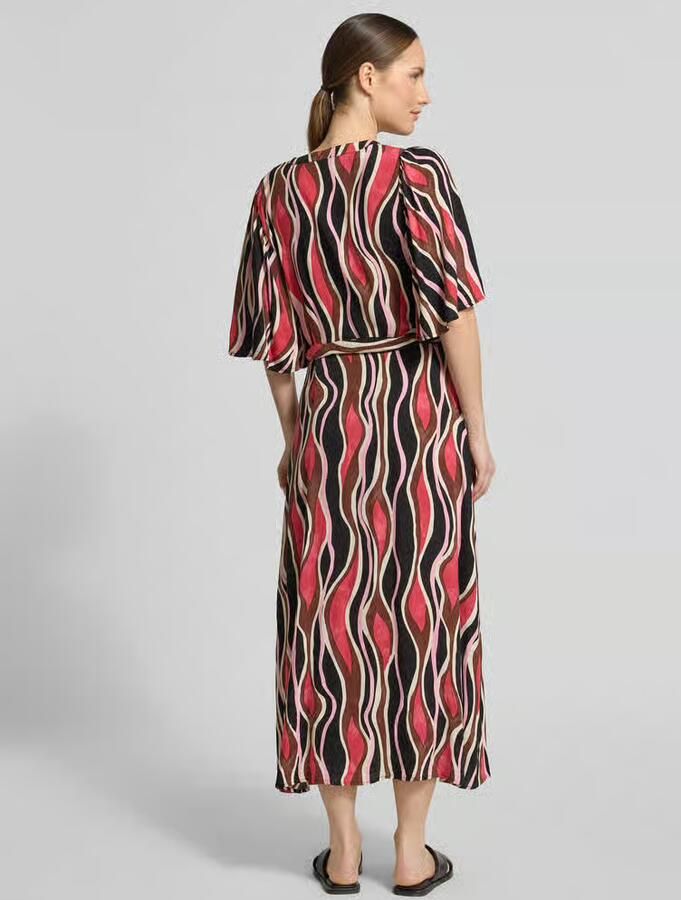 Soyaconcept regular fit midi-jurk van pure viscose model 'Cammi' - Foto 6