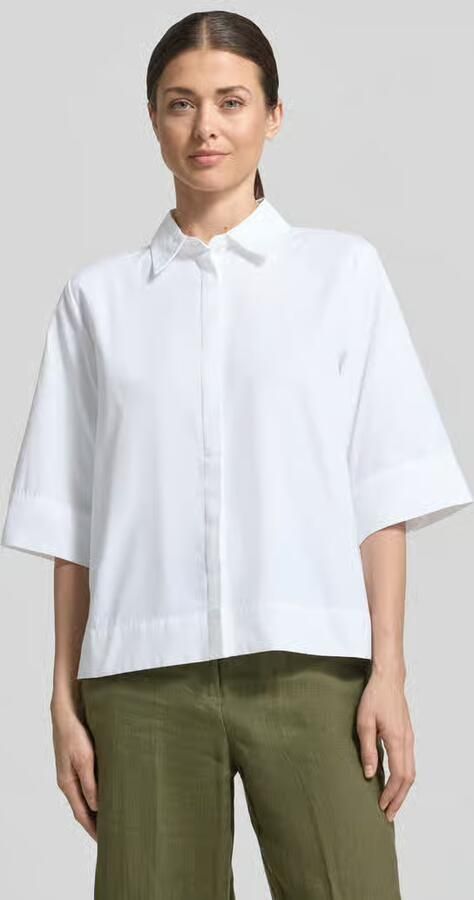 Soyaconcept regular fit overhemdblouse in halflange mouwen-design model 'Netti' - Foto 3