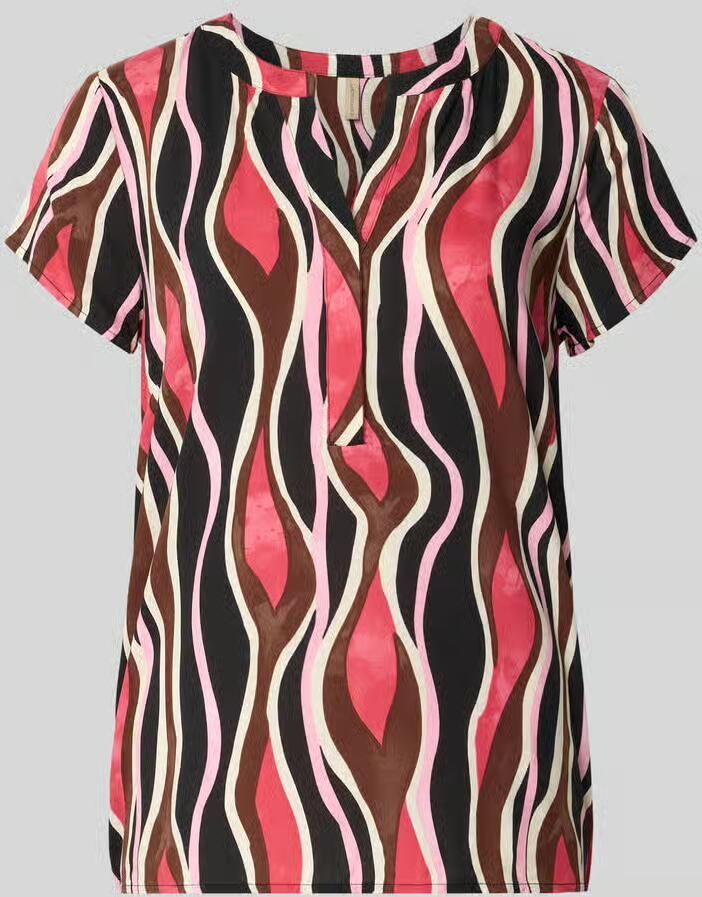 Soyaconcept regular fit T-shirt van pure viscose model 'Cammi' - Foto 5