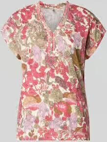 Soyaconcept regular fit T-shirt van viscosemix model 'Felicity'