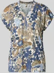 Soyaconcept regular fit T-shirt van viscosemix model 'Felicity'