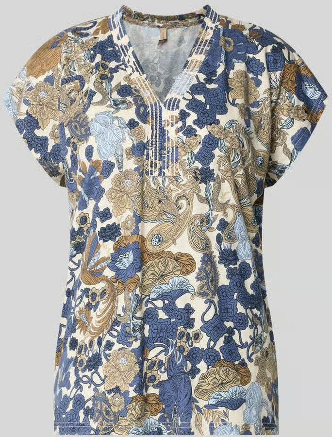 Soyaconcept regular fit T-shirt van viscosemix model 'Felicity' - Foto 2