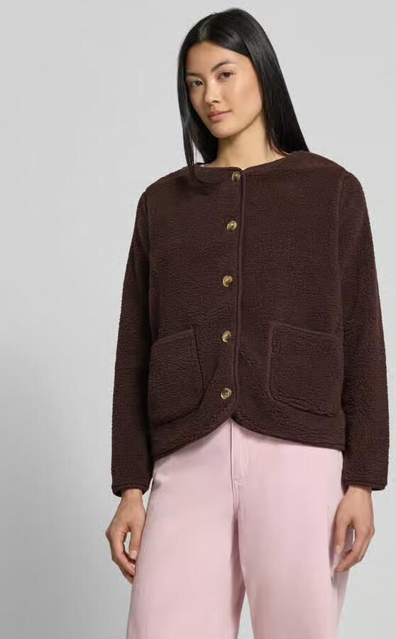 Soyaconcept regular fit teddyjack met opgestikte zakken model 'SC-ONYX 2' - Foto 4