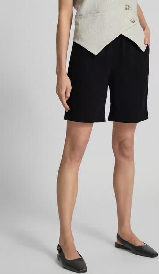 Soyaconcept Relaxed fit korte broek met elastische band model 'Cissie' - Foto 6