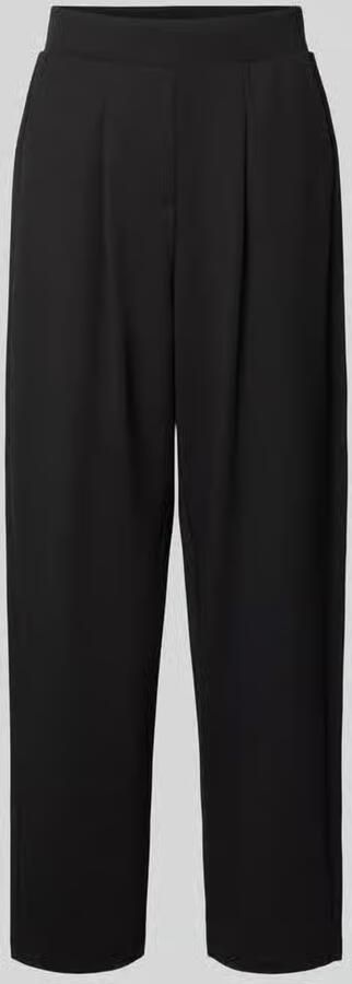 Soyaconcept relaxed fit pantalon met bandplooien model 'SIHAM'
